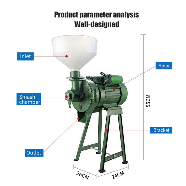 Wet Grain Grinding Machine